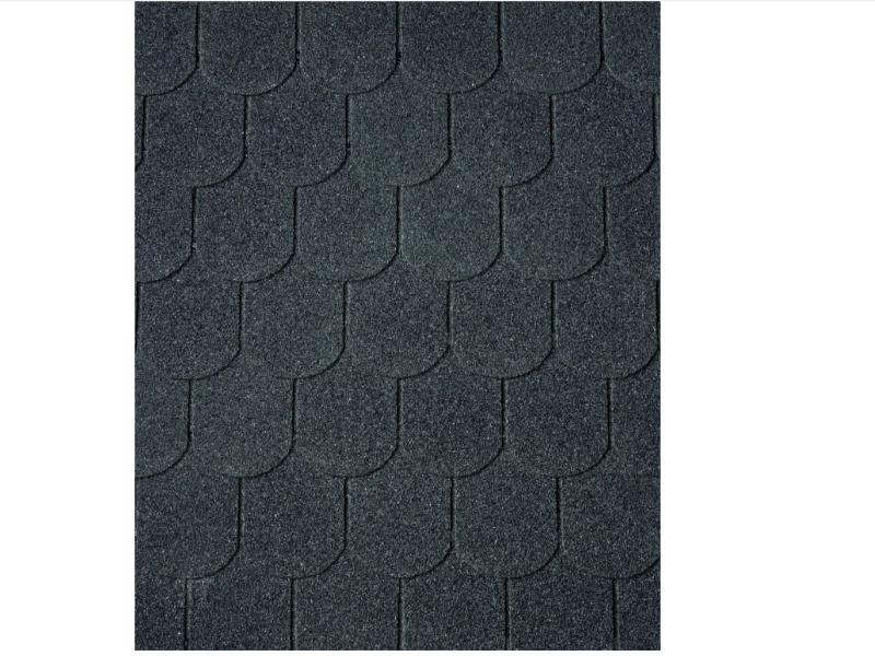 Tuindeco Dachschindeln Biberschwanz Schwarz - 1 Paket