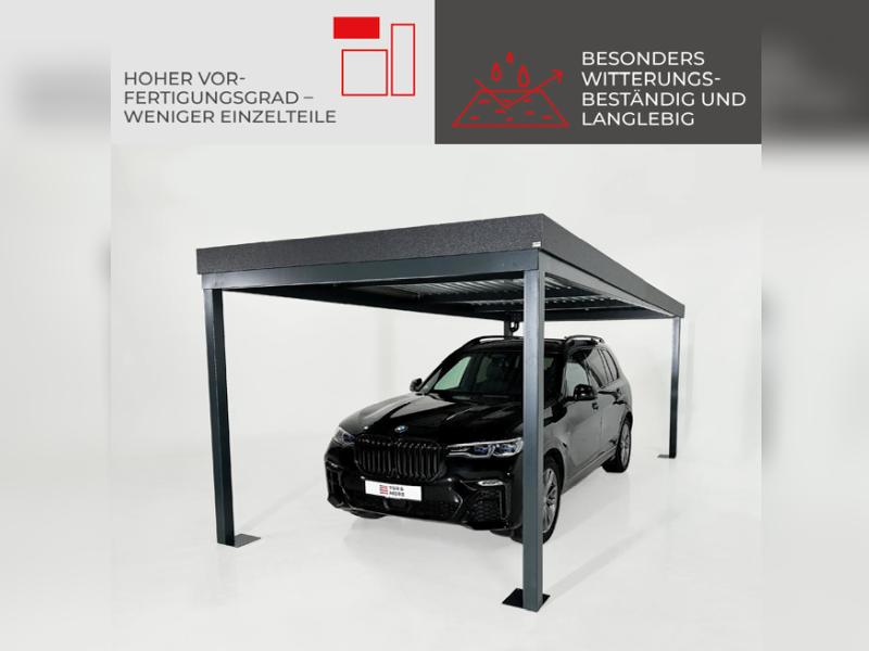Urban Air Carport, 2,9 x 5,4 m Typ 6