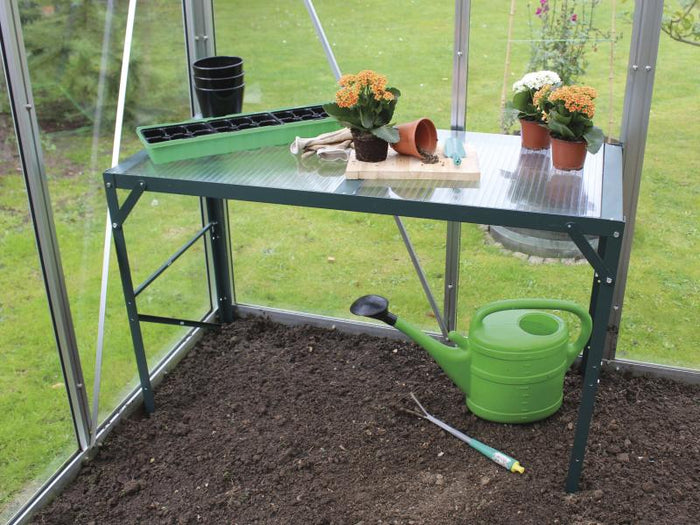 Vitavia Aluminium-Tisch HKP- 1 Ebene- smaragd