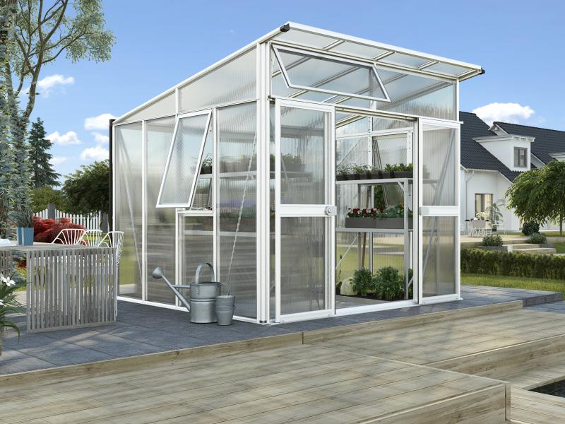 Vitavia Gewächshaus Aphrodite 7800 HKP 10 mm weiß
