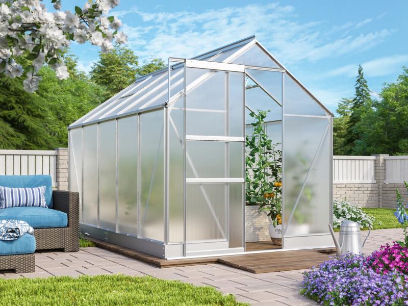 Vitavia Gewächshaus Apollo 6200 HKP 6 mm Alu