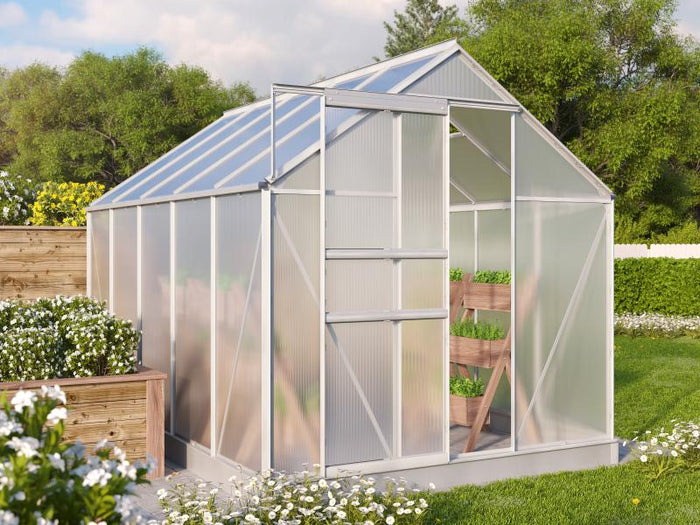 Vitavia Gewächshaus Comet 6200 HKP 4 mm Alu eloxiert