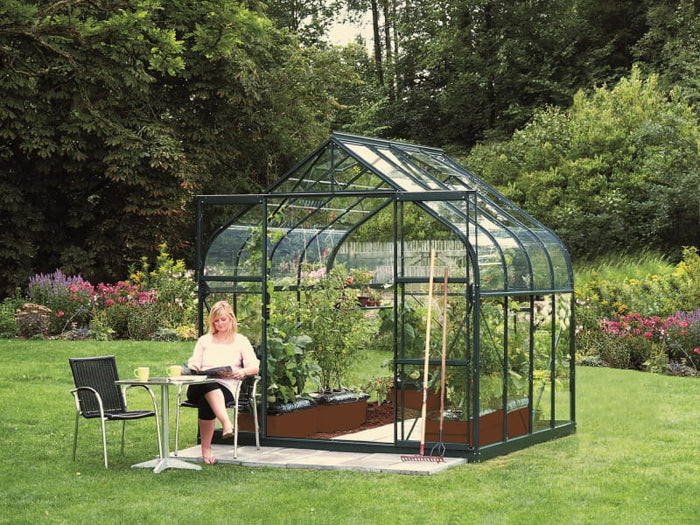 Vitavia Gewächshaus Diana 6700 ESG 3 mm dunkelgrün