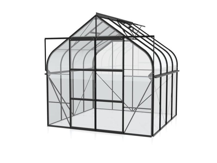 Vitavia Gewächshaus Diana 6700 ESG 3mm in schwarz