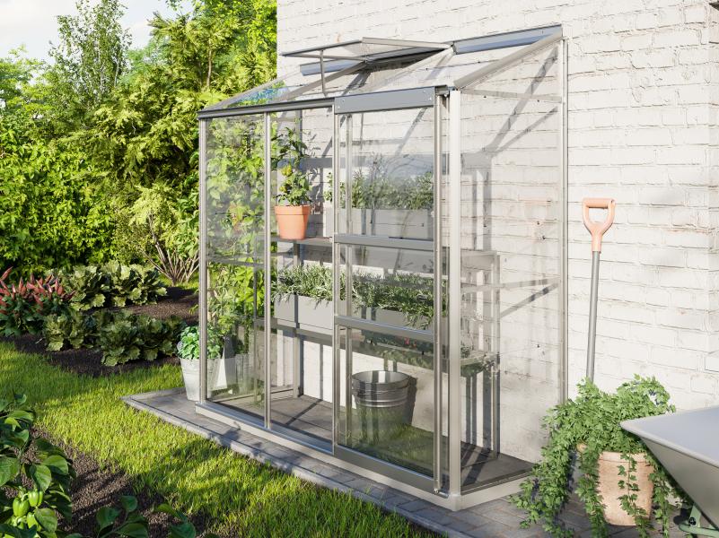 Vitavia Gewächshaus Ida 1300, 3mm ESG, Alu
