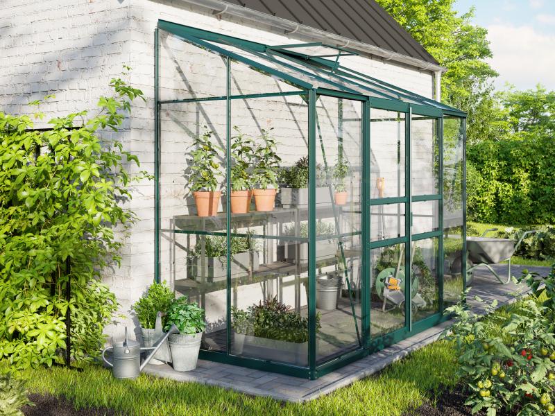 Vitavia Gewächshaus Ida 3300, 3mm ESG, Smaragd