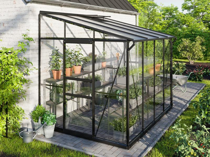 Vitavia Gewächshaus Ida 5200 ESG/HKP, Schwarz