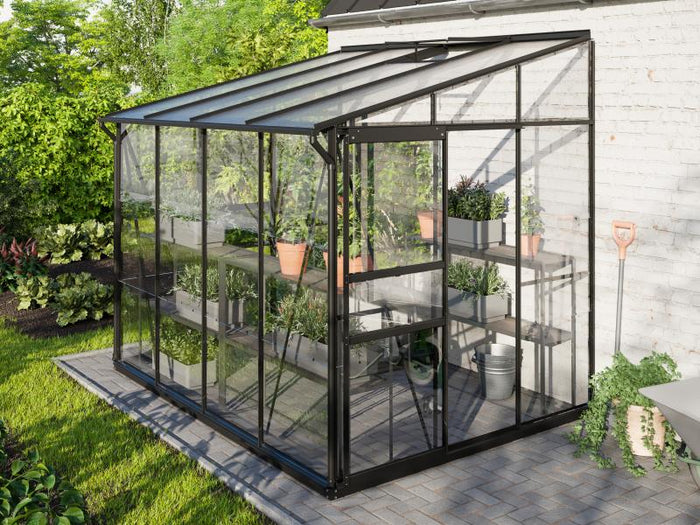 Vitavia Gewächshaus Ida 5200 ESG/HKP, Schwarz