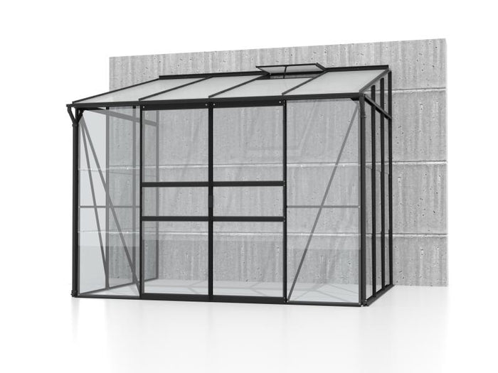 Vitavia Gewächshaus Ida 5200 ESG/HKP, Schwarz