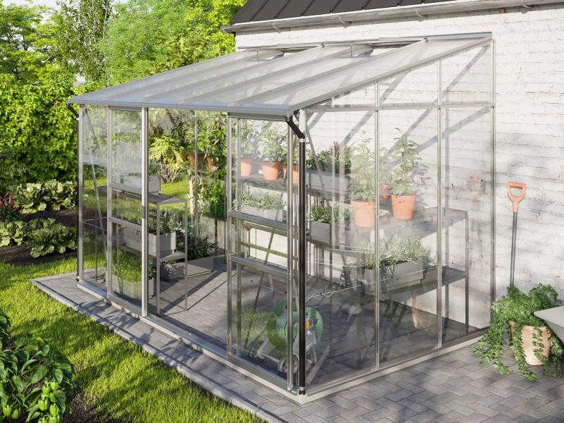 Vitavia Gewächshaus Ida 6500 ESG/HKP, Alu