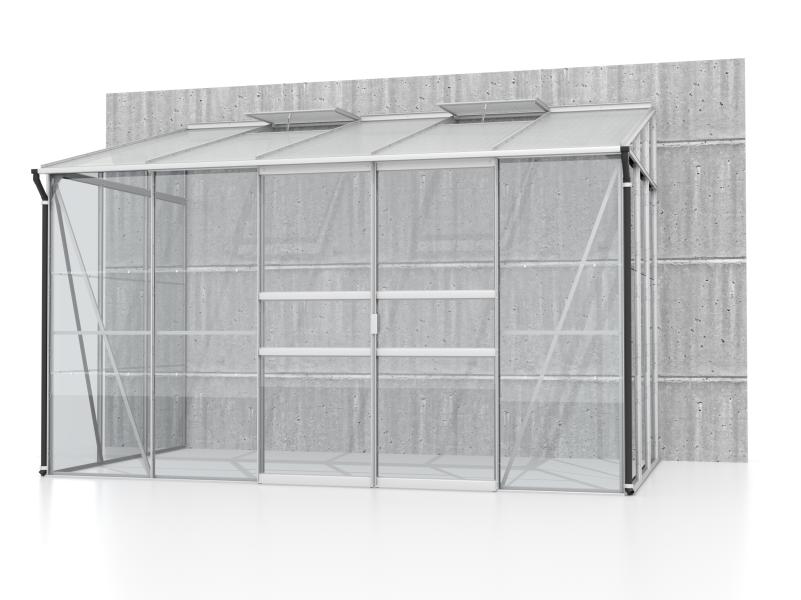 Vitavia Gewächshaus Ida 6500 ESG/HKP, Alu
