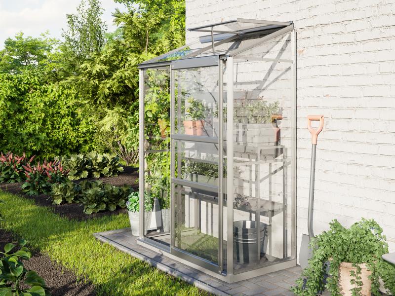 Vitavia Gewächshaus Ida 900, 3mm ESG, Alu