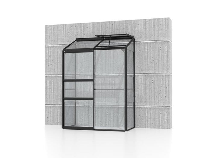 Vitavia Gewächshaus Ida 900, 3mm ESG, Schwarz