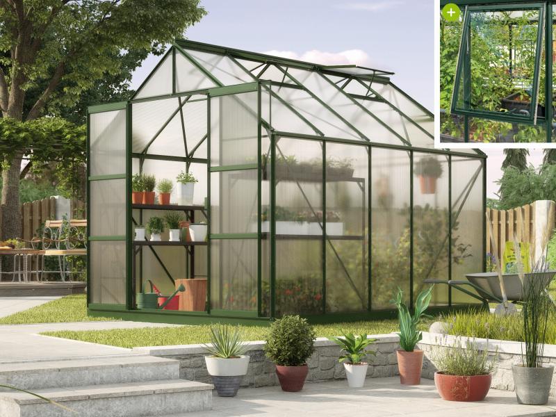 Vitavia Gewächshaus Jupiter 8300 HKP 4 mm Smaragd