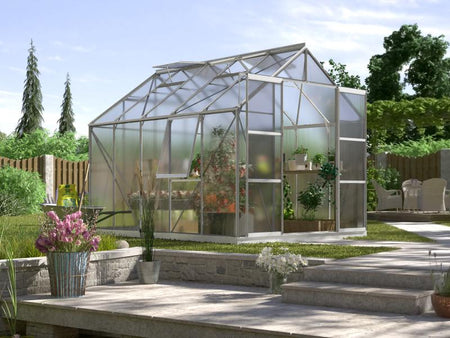 Vitavia Gewächshaus Jupiter 8300 HKP 6 mm Alu eloxiert