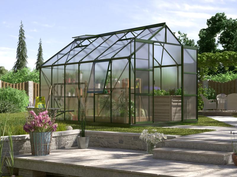 Vitavia Gewächshaus Jupiter 9900 HKP 4 mm Smaragd