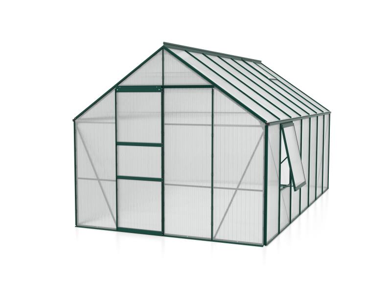 Vitavia Gewächshaus Meridian 1, 11500 HKP 4 mm, smaragd
