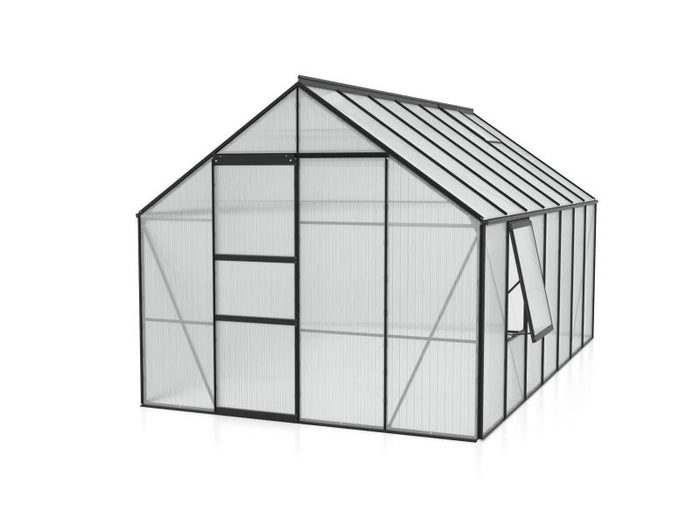 Vitavia Gewächshaus Meridian 1, 11500 HKP 4 mm, schwarz