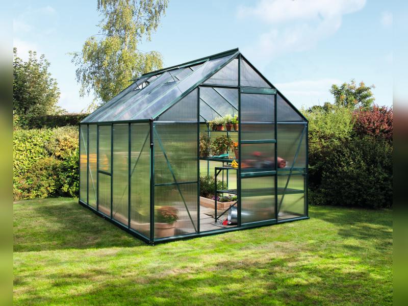 Vitavia Gewächshaus Meridian 1, 8300 HKP 4 mm, smaragd
