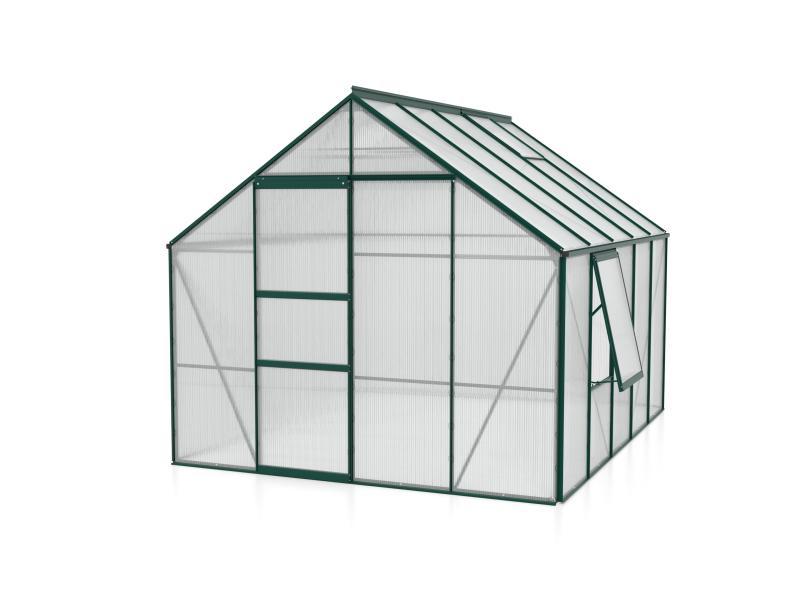 Vitavia Gewächshaus Meridian 1, 8300 HKP 6 mm, smaragd