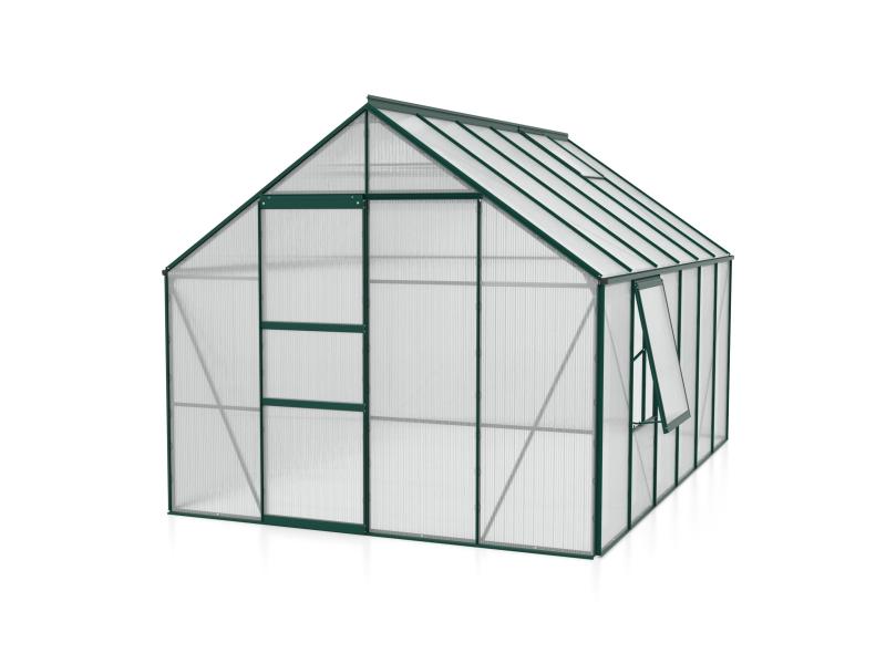 Vitavia Gewächshaus Meridian 1, 9900 HKP 4 mm, smaragd