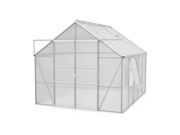 Vitavia Gewächshaus Meridian 2, 8300 HKP 4 mm Alu, mit Doppelschiebetür