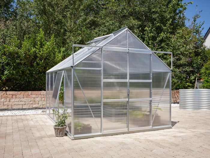 Vitavia Gewächshaus Meridian 2, 8300 HKP 6 mm Alu, mit Doppelschiebetür