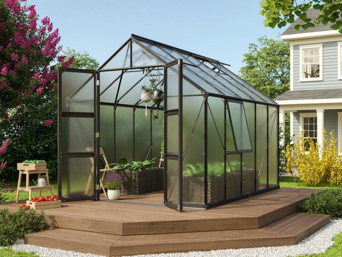 Vitavia Gewächshaus Olymp 8300 HKP 4 mm Schwarz