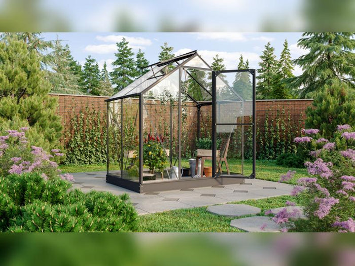 Vitavia Gewächshaus Triton 2500 ESG 3 mm, schwarz