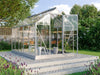 Vitavia Gewächshaus Triton 6200 ESG 3 mm Aluminium eloxiert