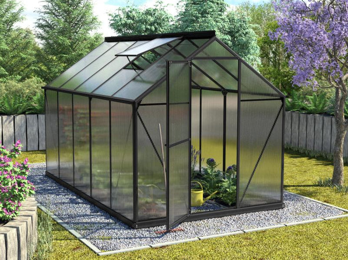 Vitavia Gewächshaus Triton 6200 HKP 6 mm Schwarz