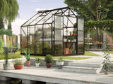 Vitavia Gewächshaus Uranus 6700 ESG 3 mm Schwarz