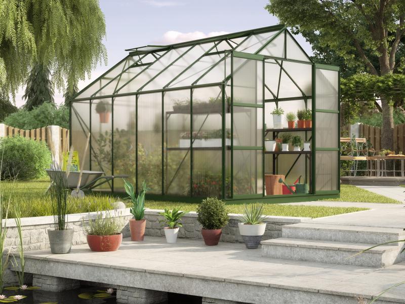 Vitavia Gewächshaus Uranus 9900 HKP 4 mm Smaragd