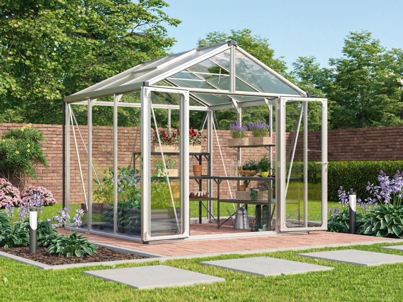 Vitavia Gewächshaus Zeus Comfort 6200 ESG/HKP, Alu