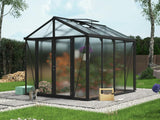 Vitavia Gewächshaus Zeus Comfort 8100 HKP 16mm, schwarz pulverbeschichtet