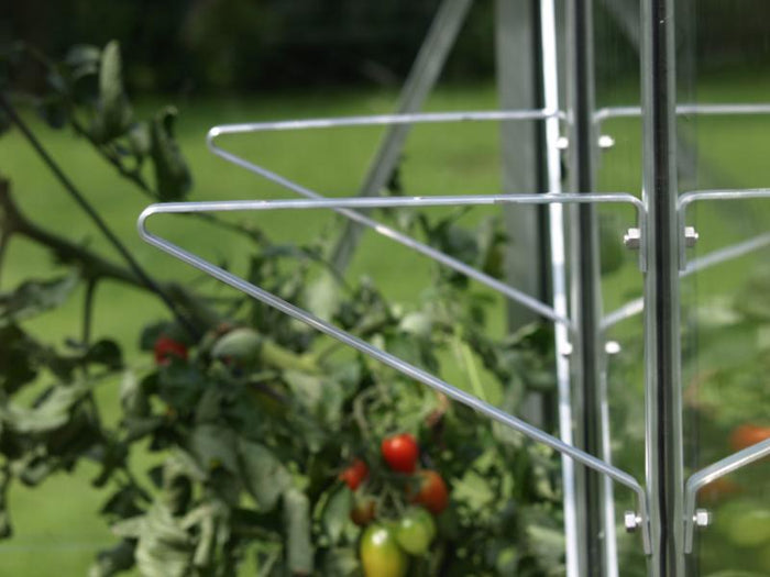 Vitavia Regalträger Aluminium blank eloxiert
