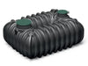 Waterform Regenwasser-Zisterne Unground 7000 Liter schwarz mit Tankabdeckung und Korbfilter