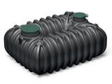 Waterform Regenwasser-Zisterne Unground 7000 Liter schwarz mit Tankabdeckung und Korbfilter