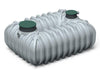 Waterform Regenwasser-Zisterne Unground 7000 Liter grau mit Tankabdeckung und Korbfilter