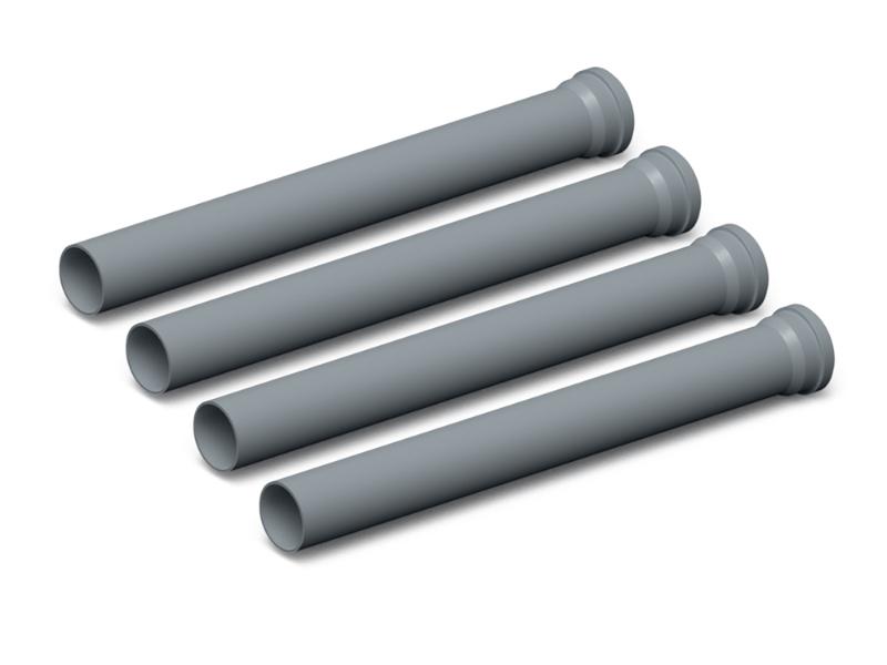 Waterform Unground Verbindungsrohr R-1000 4-er Set