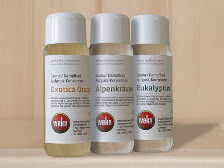Weka 3er Sparset Sauna und Dampfbaddüfte für nur 24,99 EUR