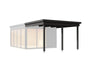 Weka Anbaudach Designhaus 412 Gr. 2 anthrazit