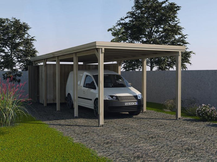 Weka Carport 617 Größe 3 kdi