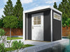 Weka Design-Gartenhaus 262 in anthrazit