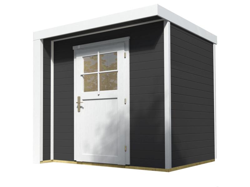 Weka Design-Gartenhaus 262 in anthrazit