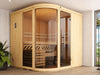 weka Design-Sauna 1 inkl. 7,5 kW BioS-Ofenset
