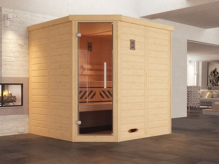 Weka Design-Sauna KEMI Eck GT