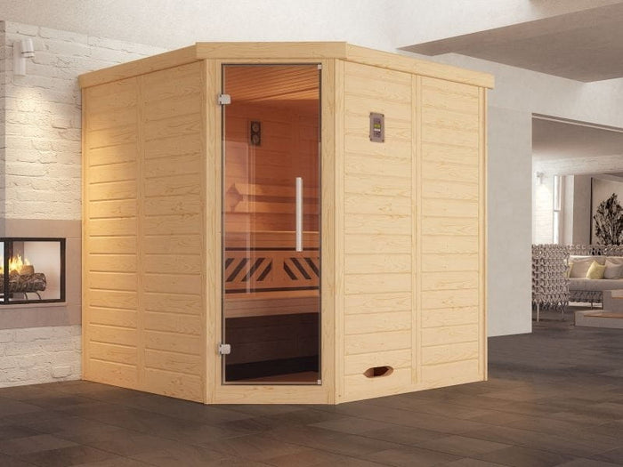 Weka Design-Sauna KEMI Eck GT
