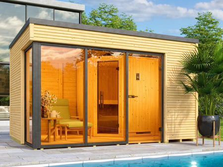 Weka Design-Saunahaus CUBILIS