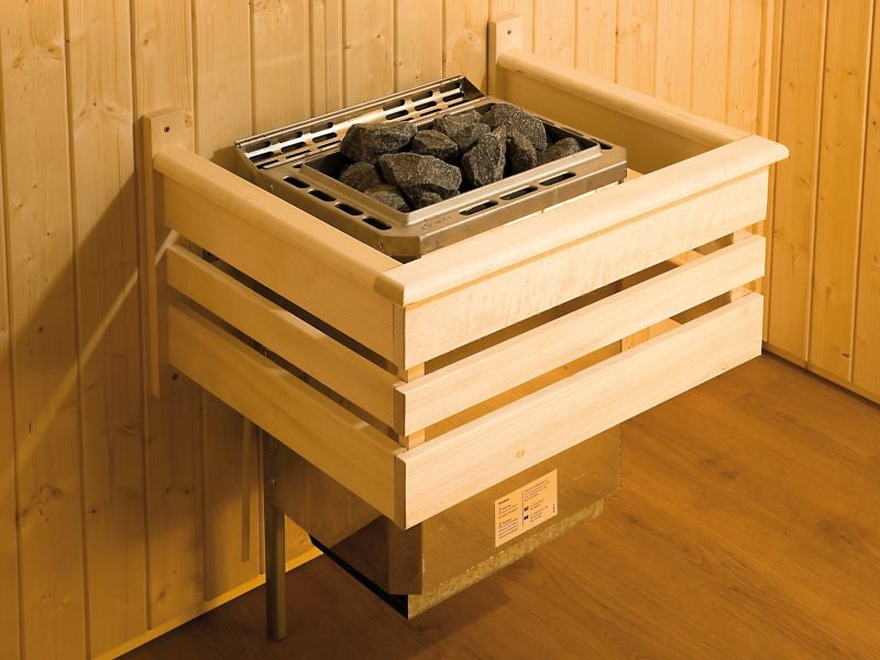 Weka Elementsauna 508 GT Gr. 4 inkl. 7,5 kW Sauna-Ofen mit externer Steuerung (OS)